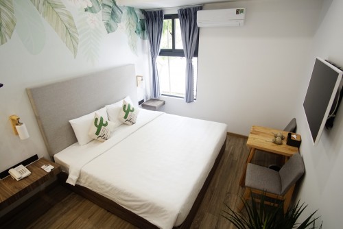 Deluxe Double room (phòng 01 giường Super King 2 mét)