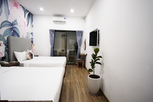Twin room (phòng 02 giường Queen 1,6 mét)