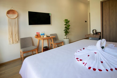 Vip Double room (phòng 01 giường Super King 2 mét)