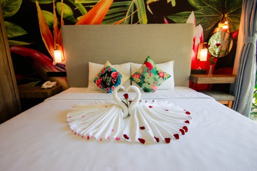 Vip Double room (phòng 01 giường Super King 2 mét)
